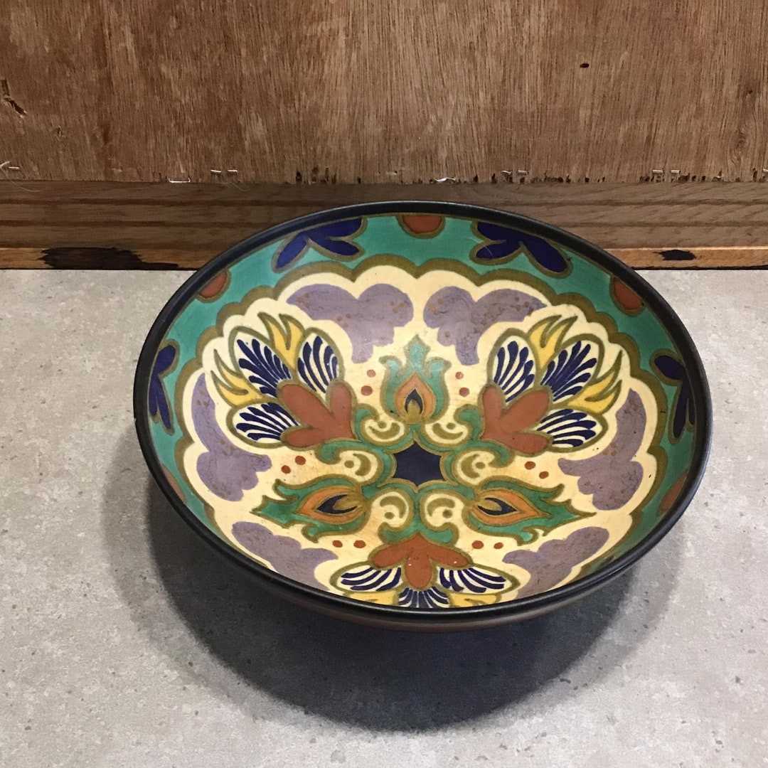 Vintage Gouda Bowl Made in Holland Art Pottery - Etsy