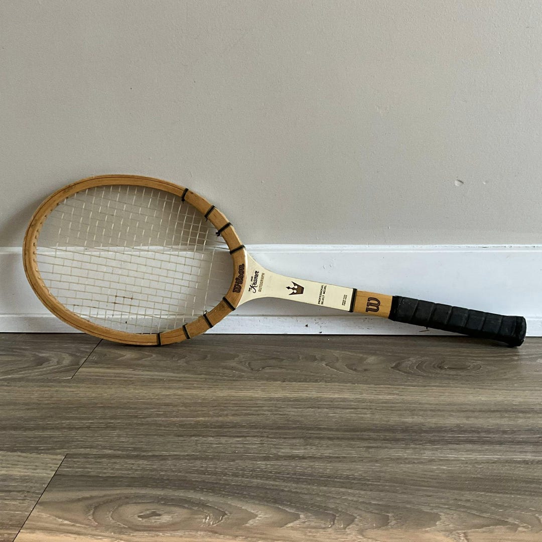 Vintage Wood WILSON Jack Kramer AUTOGRAPH Tennis Racket for