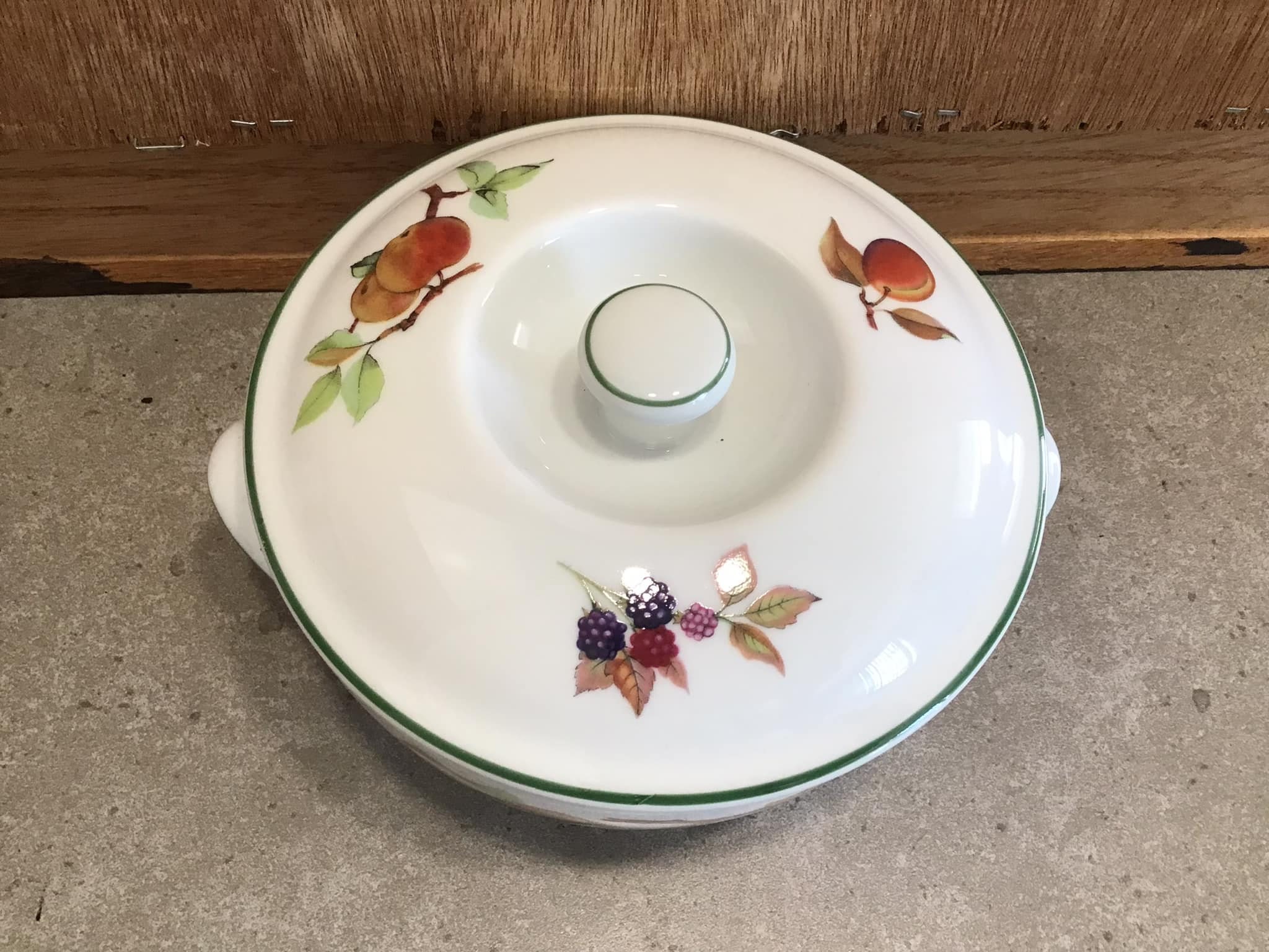 Royal Worcester Evesham Vale Casserole Dish With Lid - Etsy