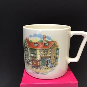 Vintage Crown Devon Mug Staffordshire Made in England