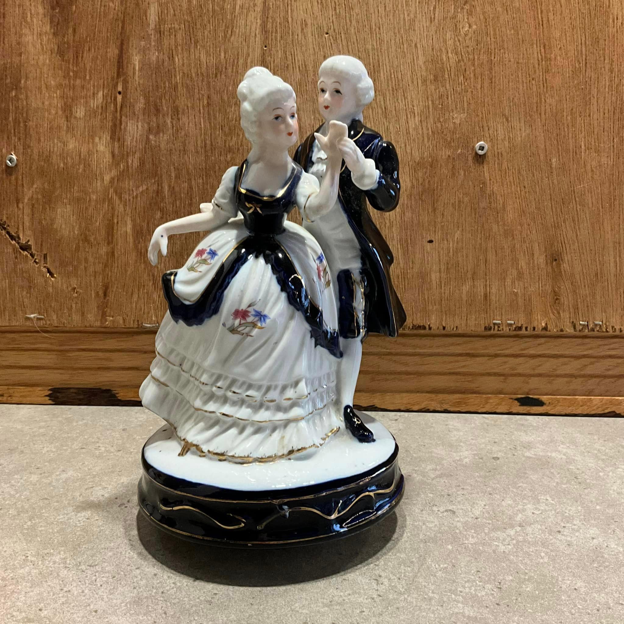 Vintage Dancing Victorian Couple - 