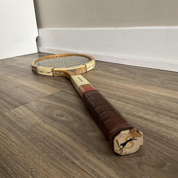 Raquette De Tennis En Bois Vintage Slazenger Professional Model - Occasion