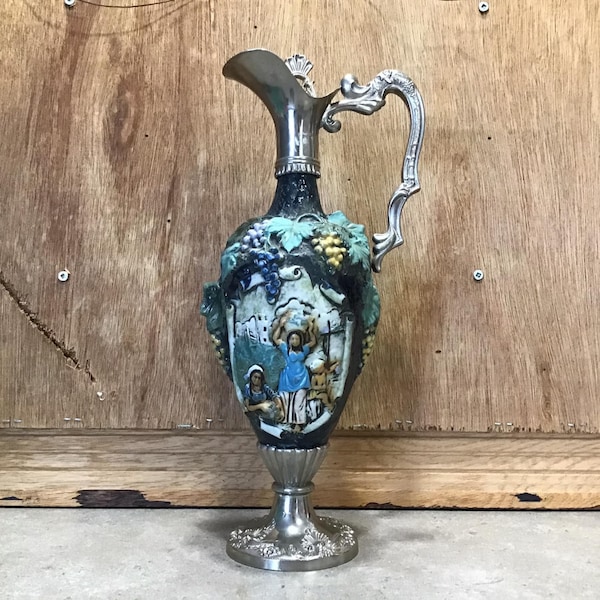 Italian Silver Decanter Etsy