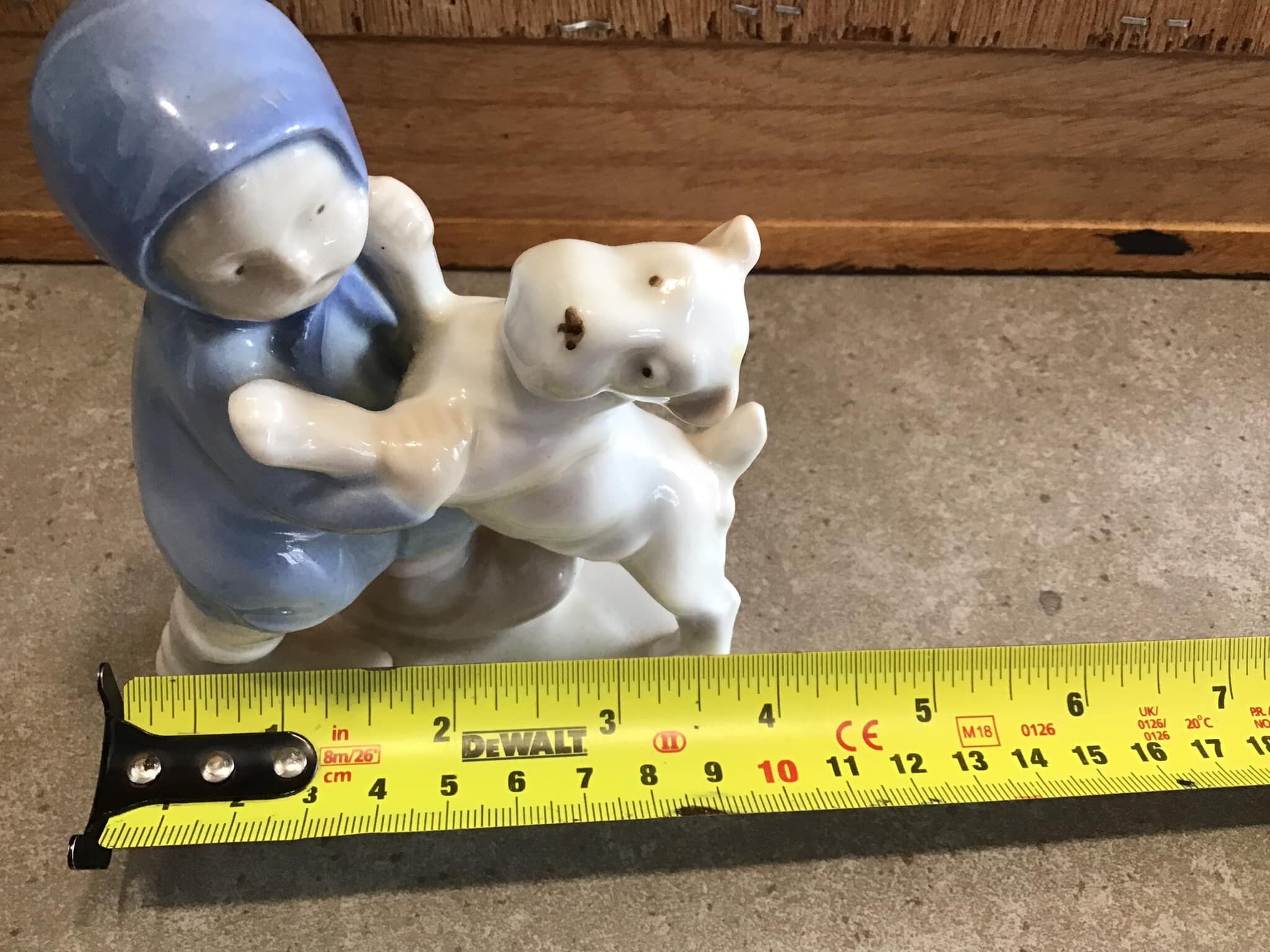 ドイツ製 磁器の置物 少女と犬 - Etsy 日本
