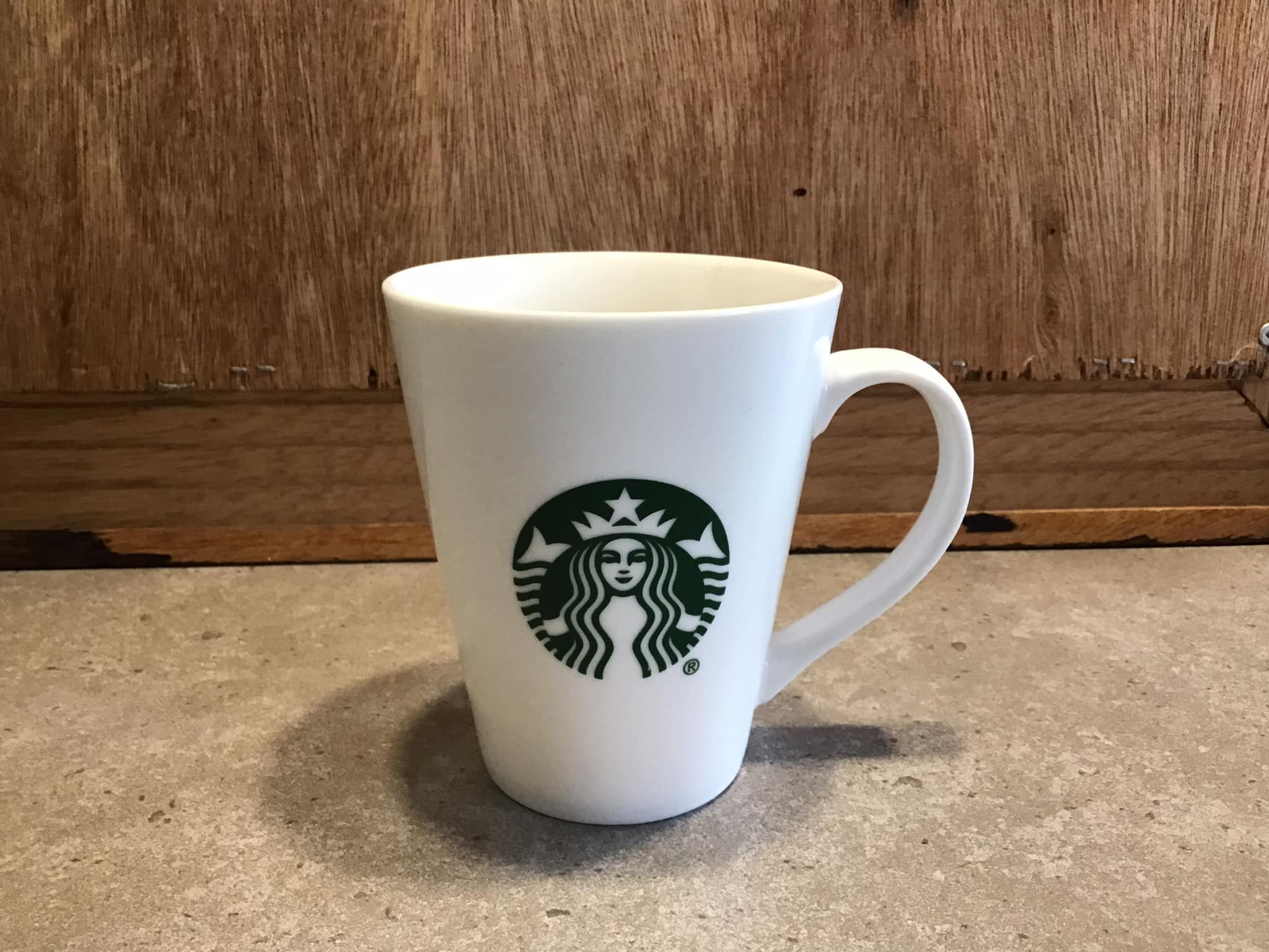 Classic Starbucks Mermaid Siren Logo White 13 Oz Coffee Cup Mug - Etsy