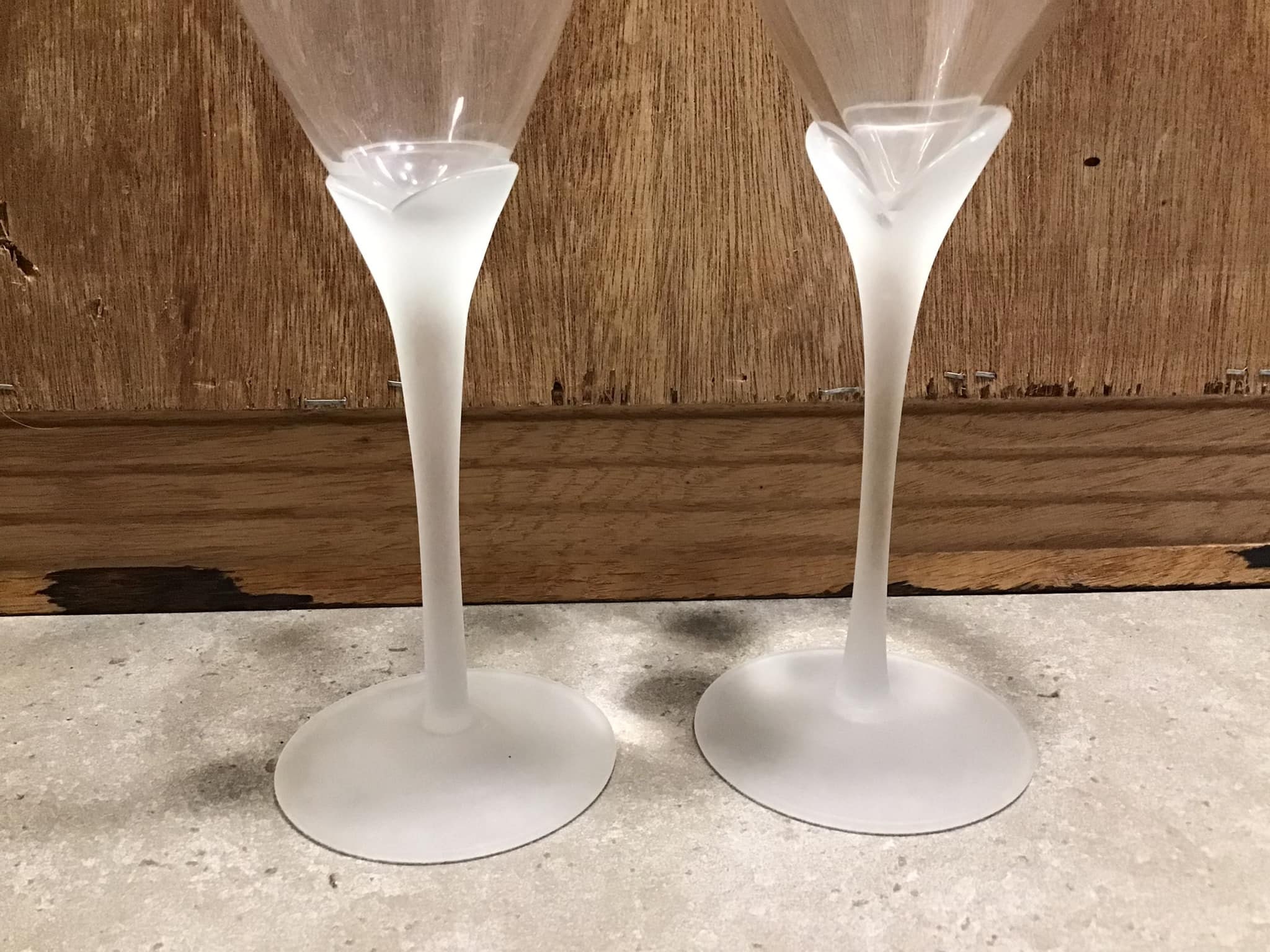 2 COLONY AMARYLLIS Satin Frosted Flower Petal Stem Wine Etsy