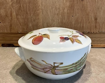 ヴィンテージ ロイヤルウースター イヴシャム キャセロール皿