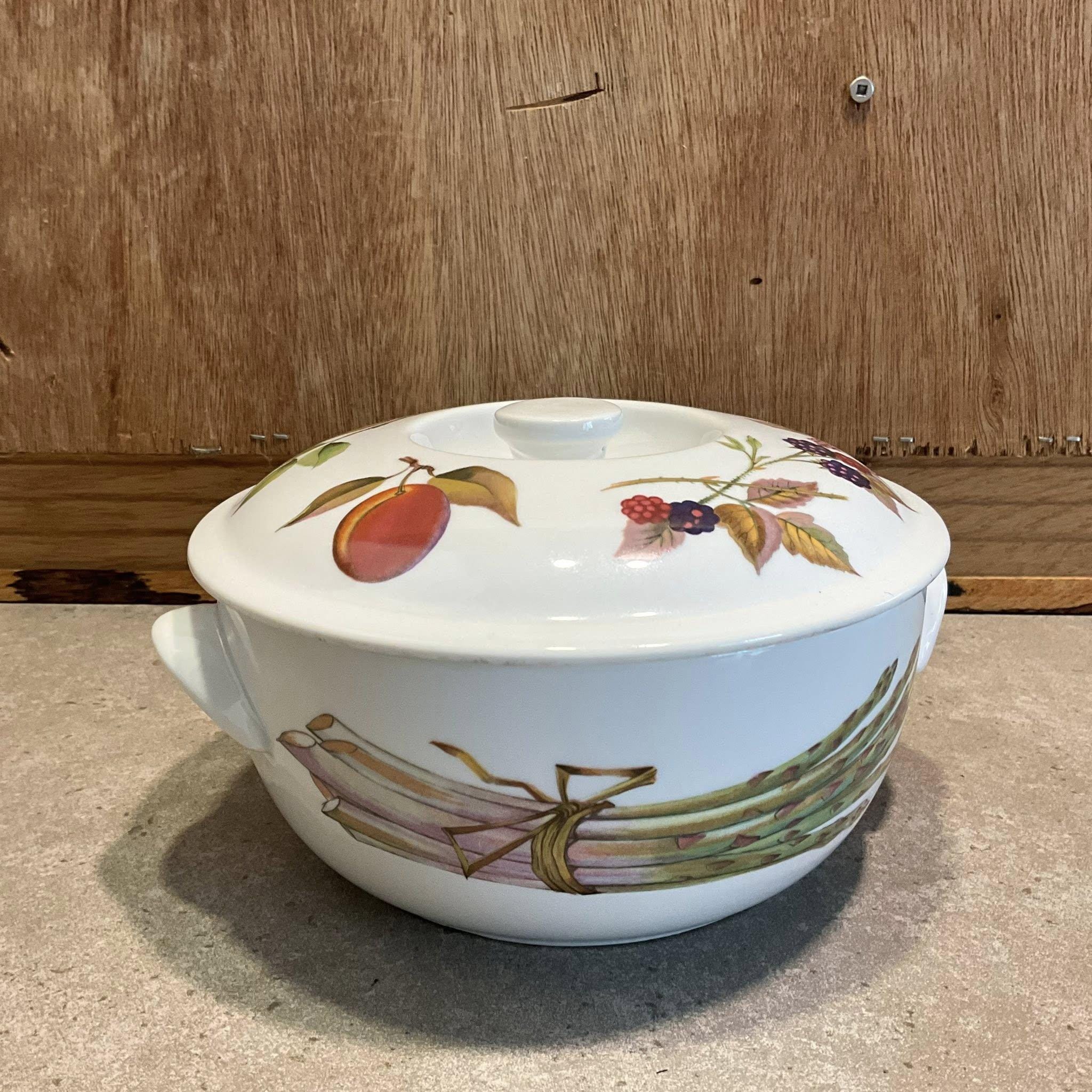 ヴィンテージ ロイヤルウースター イヴシャム キャセロール皿