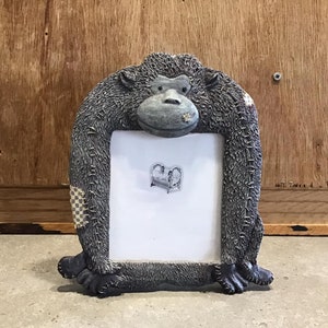 Monkey Photo Frame 3D Animal Picture Frame Photo Easel Back
