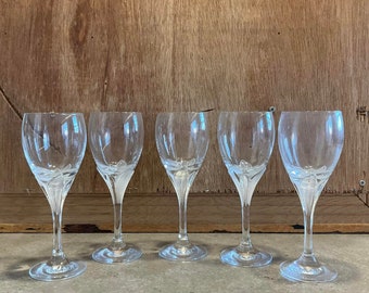 Vintage Schott-Zwiesel La Fleur Kristall Weinglas - Made in Germany