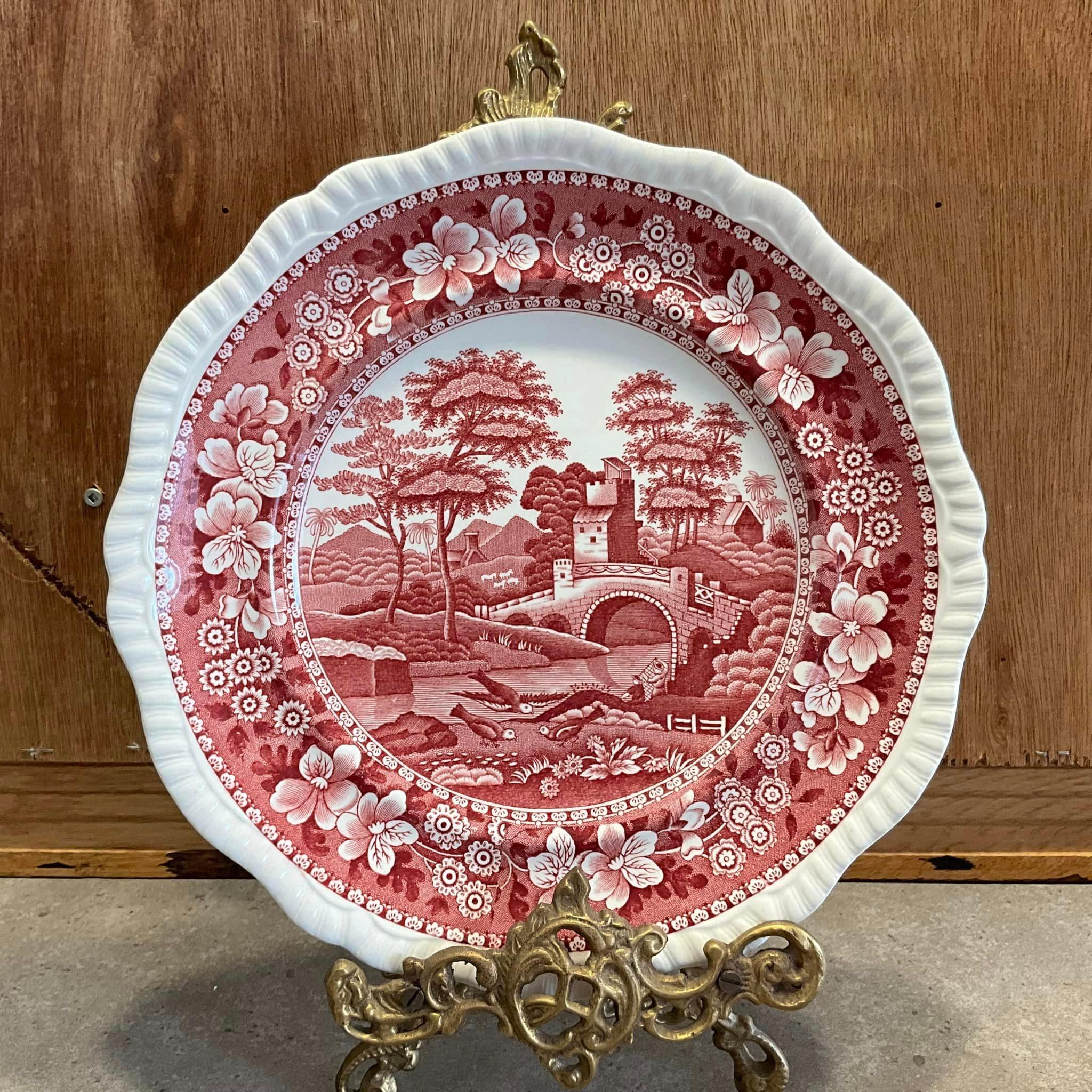 Vintage Copeland Spode's Tower Dinner Plate Made in England - Etsy