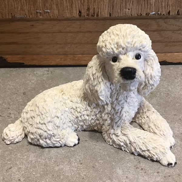 Poodle Figurine Etsy