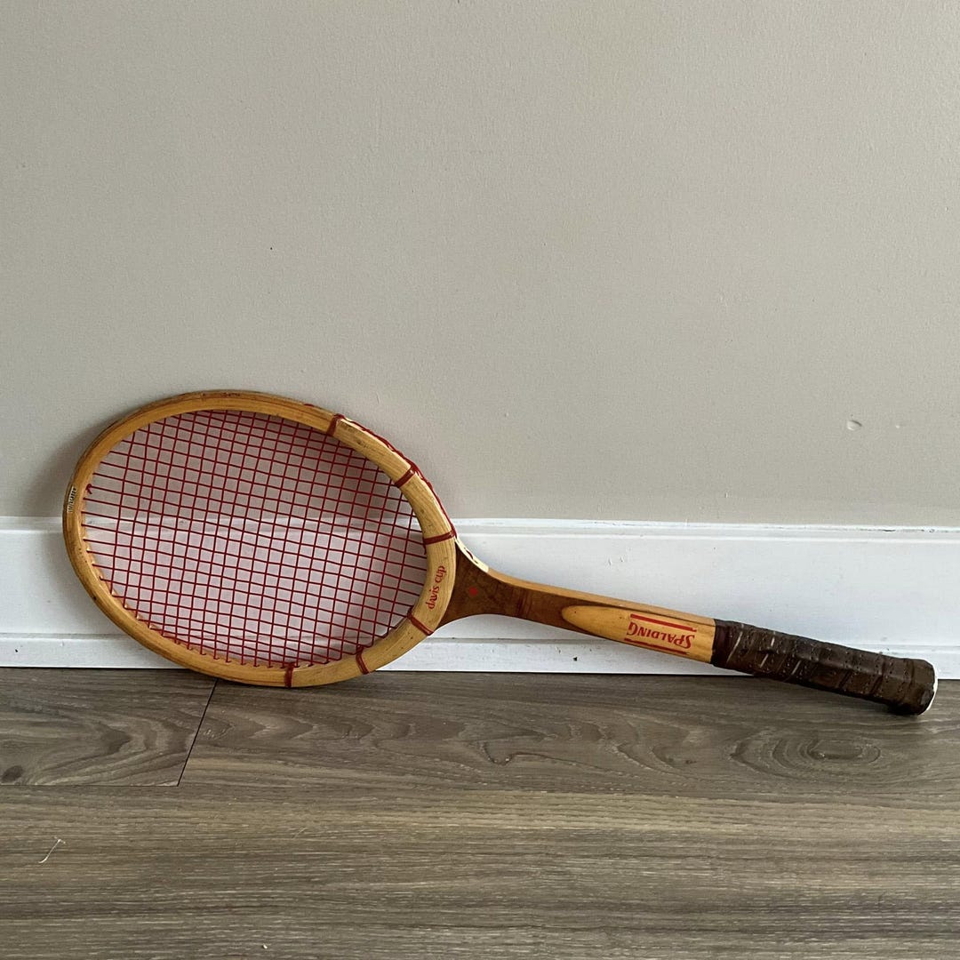 Raquette Vintage Pancho Gonzales Spalding Années 60-70 – Avec Sa Housse, état Impeccable