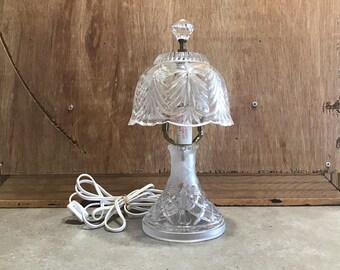 Crystal Ball Table Lamp Etsy Australia