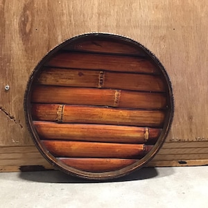 Vintage Bamboo tray