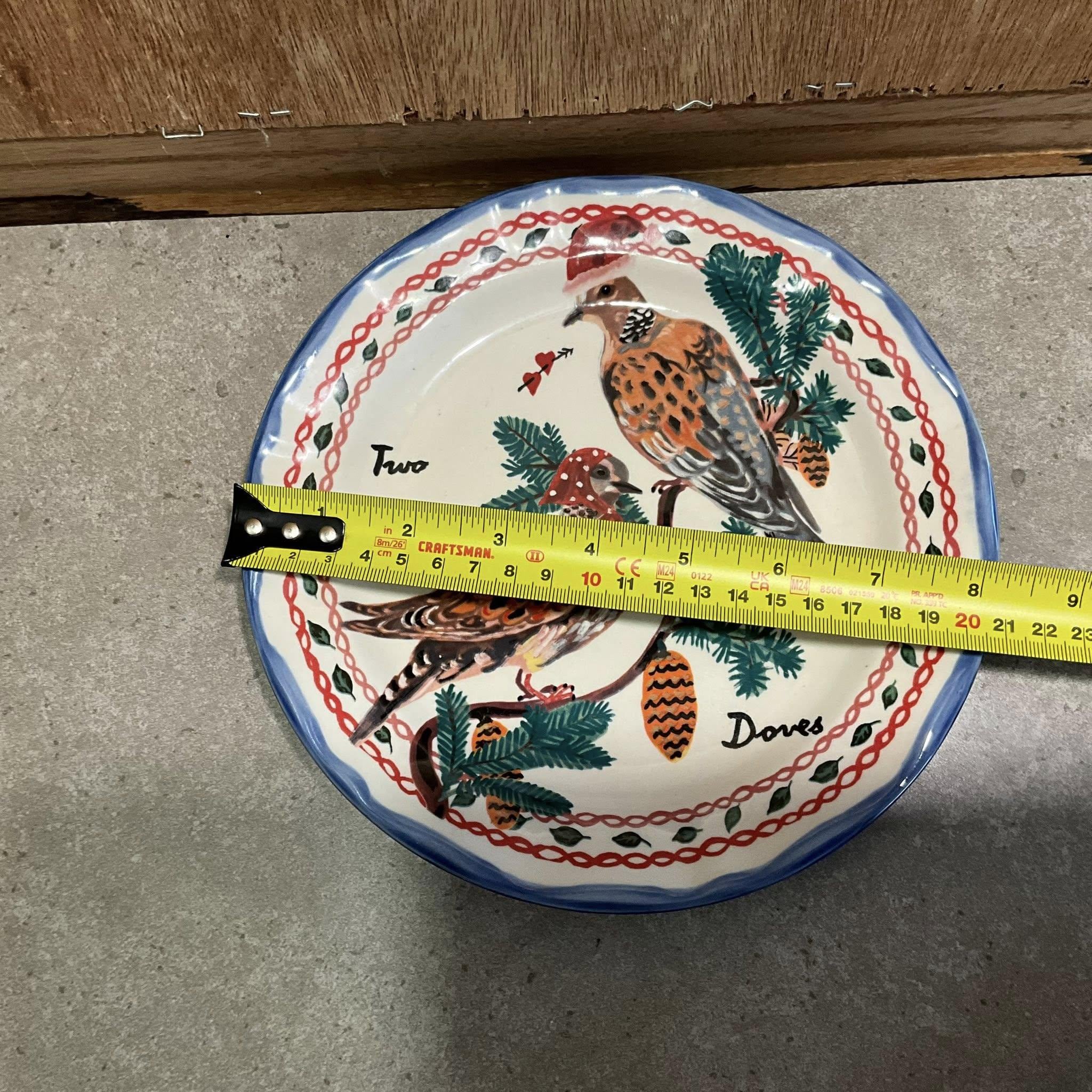 Anthropologie Nathalie Lete Plate Dishwasher and Microwave Safe - Etsy