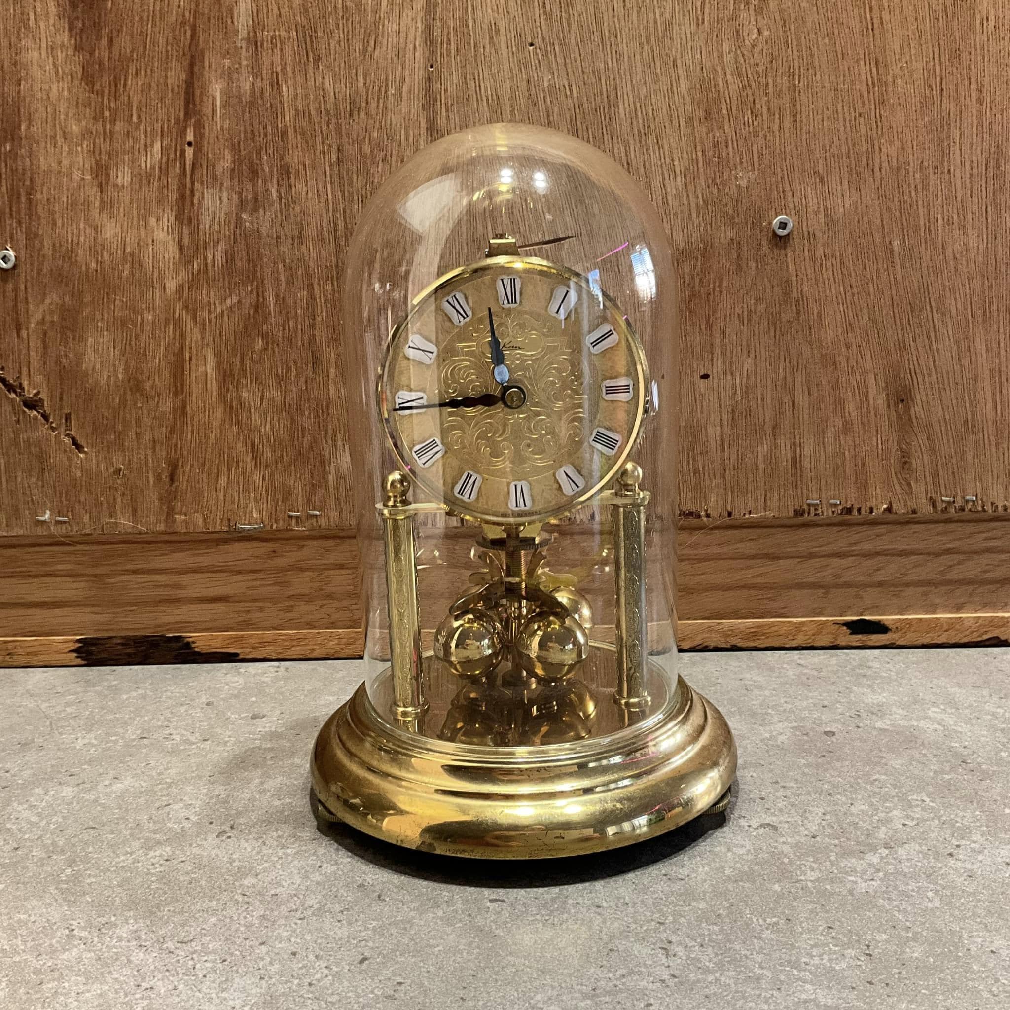 Vintage Kern West Germany Dome Mantel Clock - No Key - Etsy