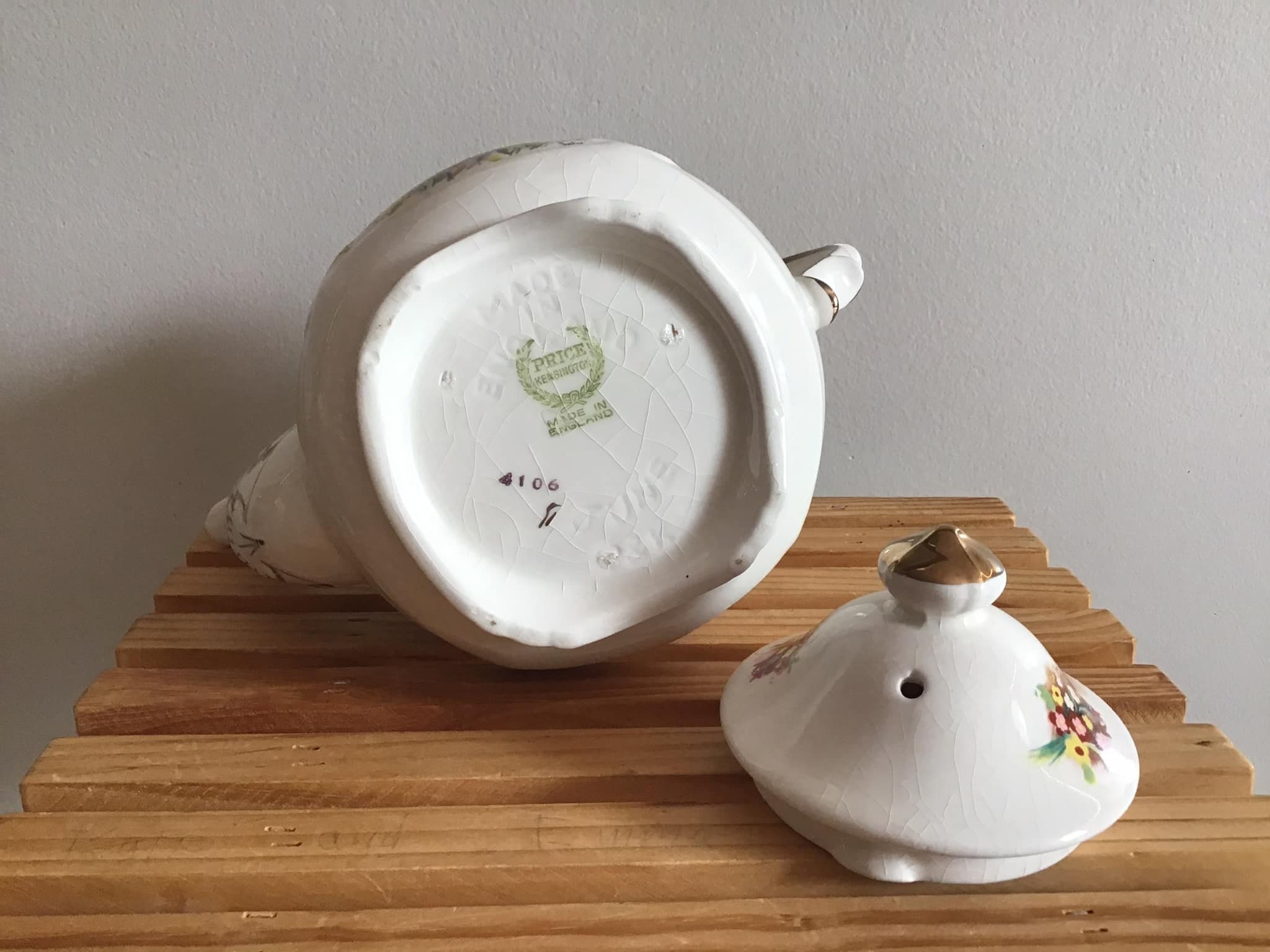 Vintage Price Kensington Teapot: English Tea Party Decor - Etsy