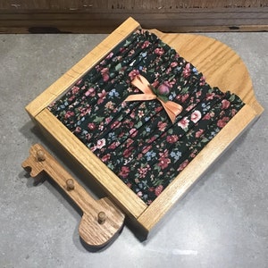 Vintage Wood Cloth Shelf Themed Decor Country, Farmhouse Wall Decor