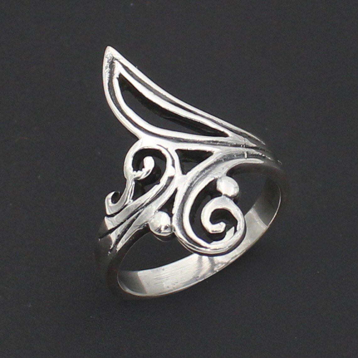 925 Sterling Silver Plain Unique Design ringWomen Ring Etsy
