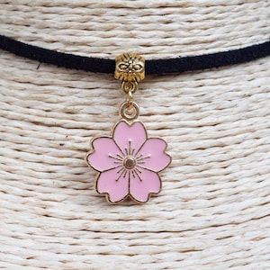 Collana Con Fiori Boho - Girocollo Regolabile, Rose In Tessuto, Per Donne E Ragazze - Foto 11