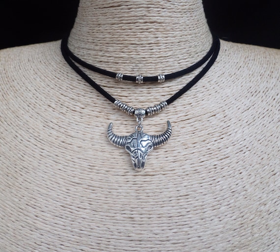 OX JEWELRY Silver Choker