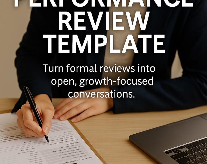 Performance Review Template – Employee Evaluation & Goal Setting ...