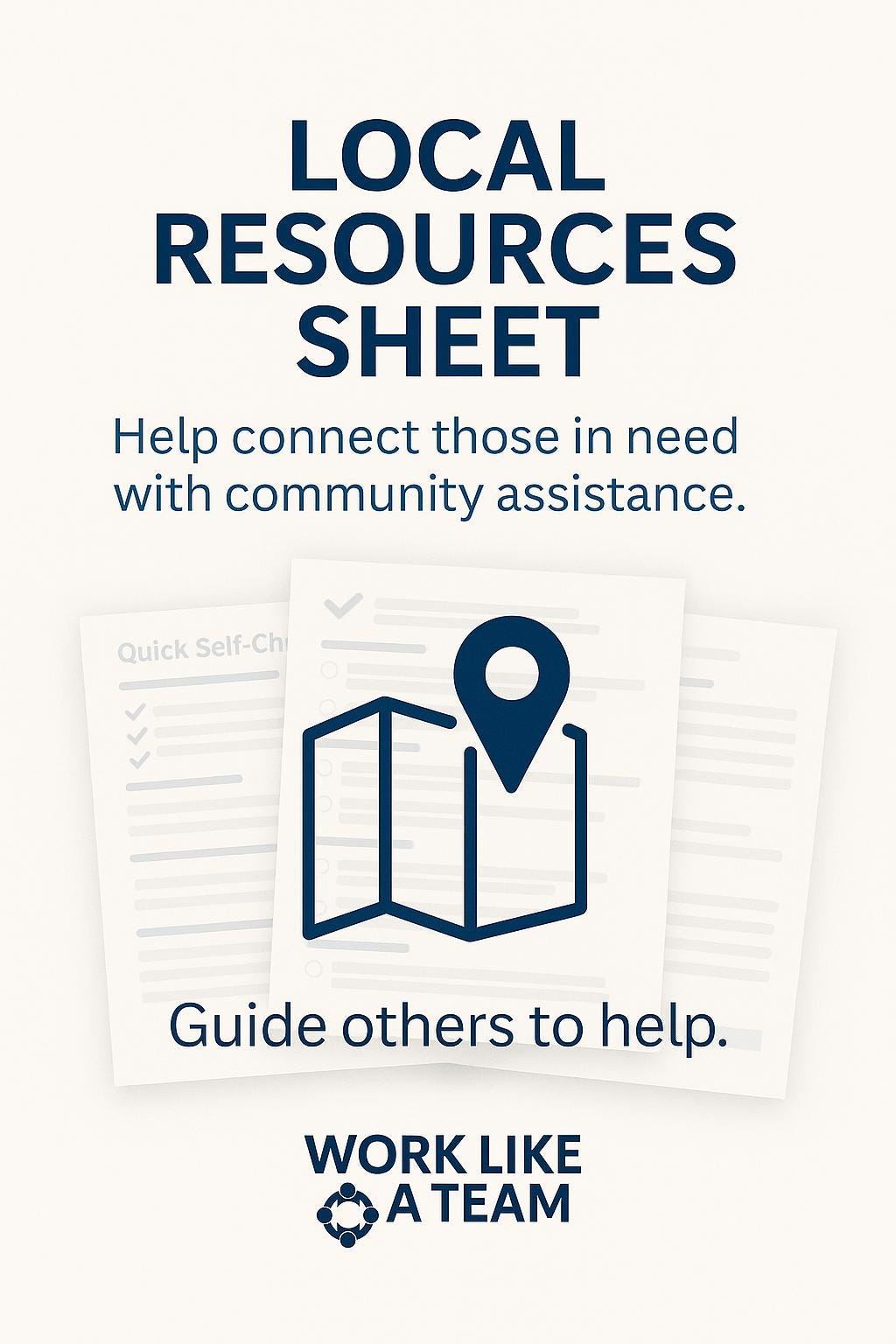 Holiday Local Resources Sheet – Fillable Community Support Sheet for ...