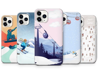 Winter Phone Case Skiing Cover For Iphone 13 Iphone 12 Pro Etsy Winter Phone Case Skiing Cover For Iphone 13 Iphone 12 Pro Etsy