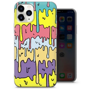 Cartoon Phone Case Trippy Aesthetic Art Cover for iPhone 15, 14, 13, Xs ...