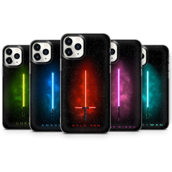Emotion Endelig Ombord Star Wars Phone Case Light Saber Cover for Iphone 14 13 12 - Etsy