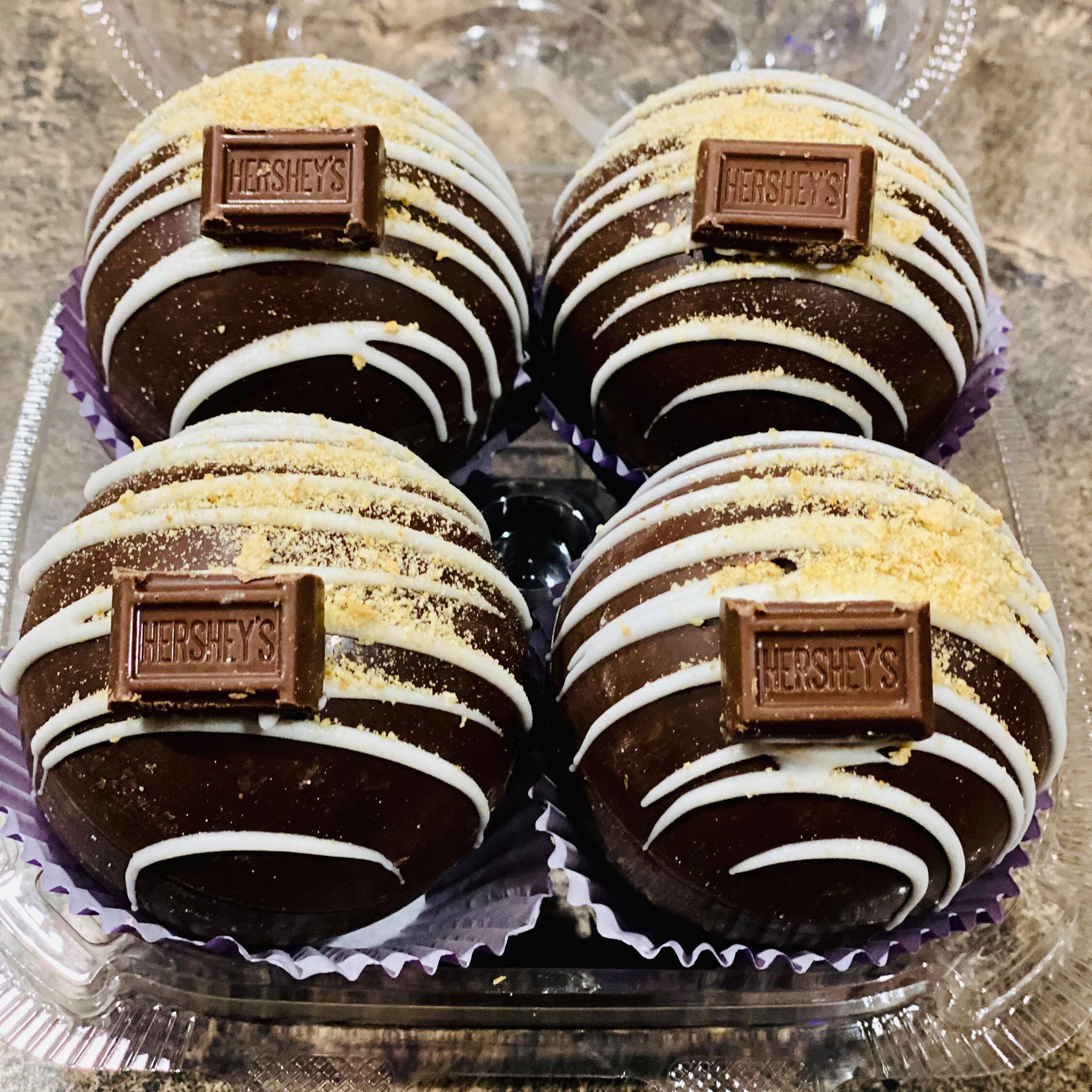 S Mores Cocoa Bomb 4 Pack Etsy S Mores Cocoa Bomb 4 Pack Etsy