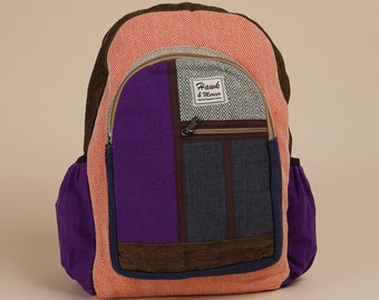 Hemp multi-functional backpack