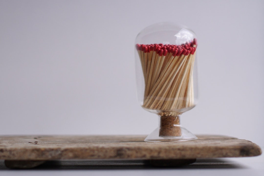 Matchstick Storage Matchstick Holders With Striking Pad | Match Holder | Matches Storage ...