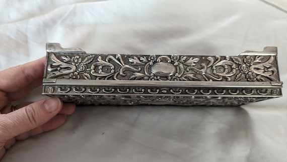 Vintage "Godinger" Silver-plated Jewelry Box - image 4