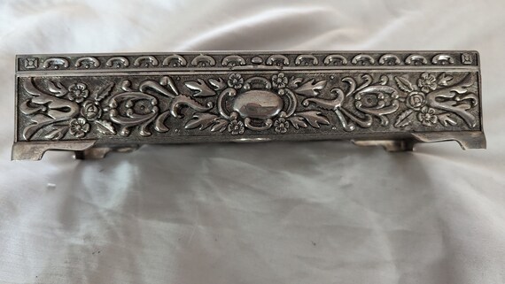 Vintage "Godinger" Silver-plated Jewelry Box - image 6