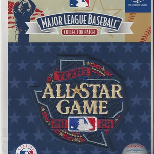 2024 MLB All Star Game Sleeve Patch Texas Rangers Official Pkg 3 1/2&quot; x 3 1/2&quot;
