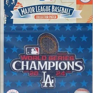 Toppa ufficiale dei campioni della World Series dei Los Angeles Dodgers del 2024, logo dei campioni della MLB