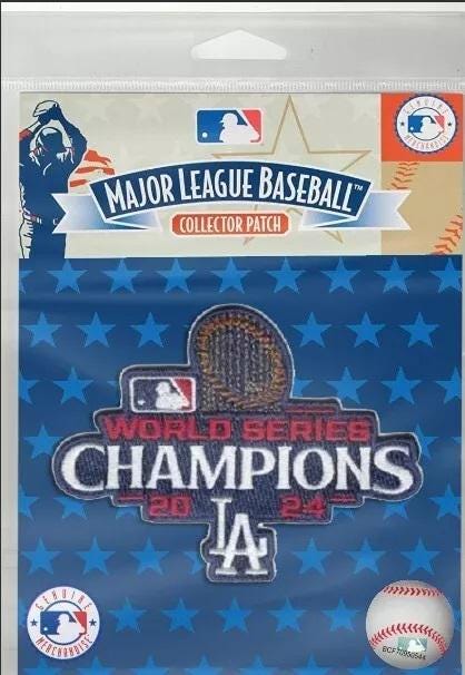 2024 Los Angeles Dodgers World Series Champions Patch Official MLB