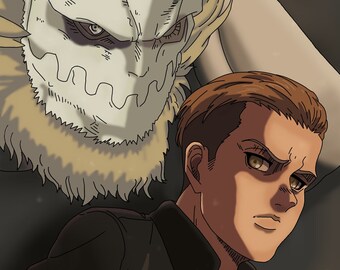 photo Attack On Titan Porco Titan Form porco galliard etsy