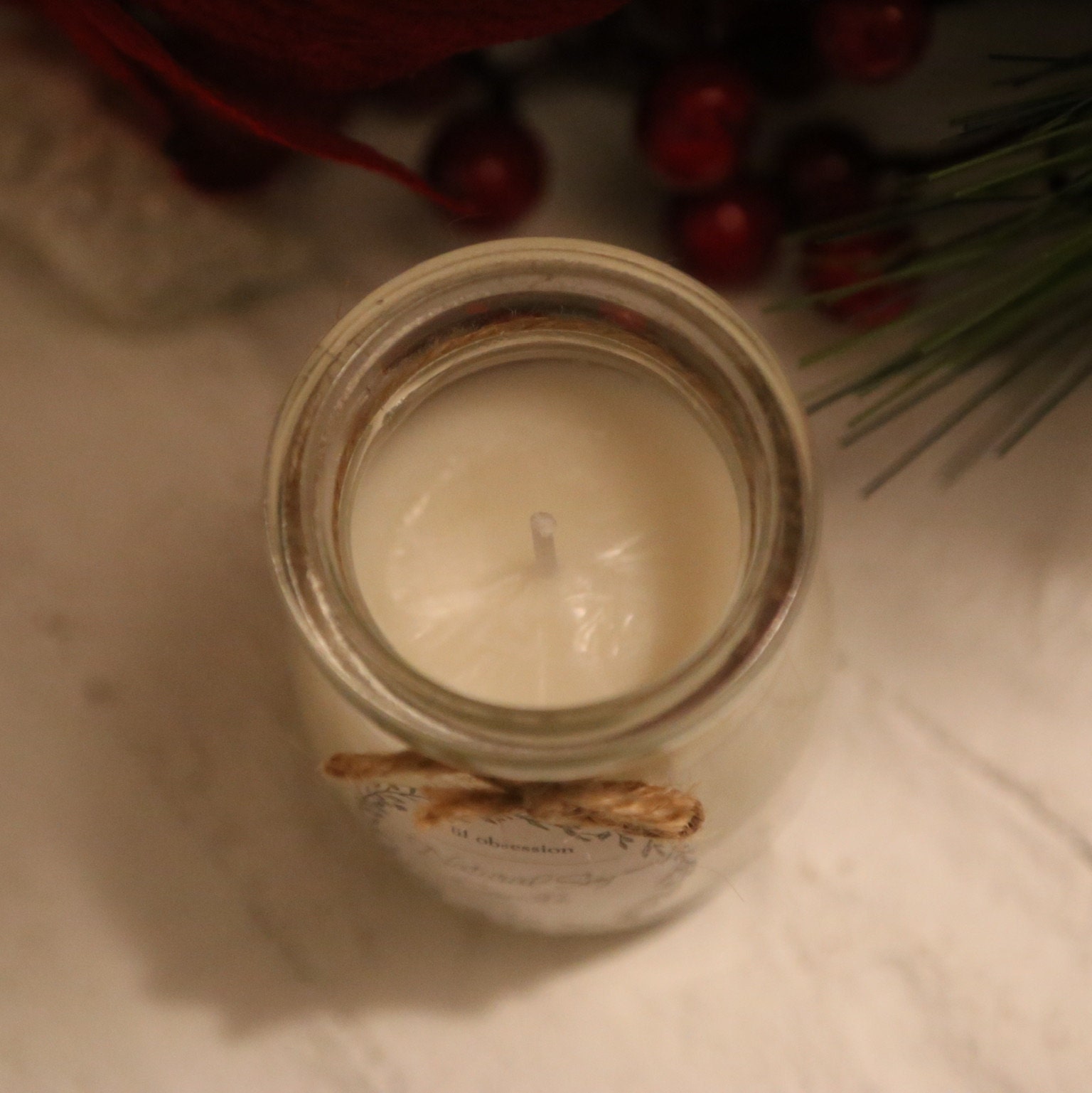 Milk Bottle Candle Unscented Etsy