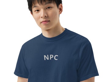 Non-Player Charakter T-Shirt | NPC | Geschenk für Gamer | Lustiges T-Shirt | Gamer Abschlag | D&D Tee | TRRPG