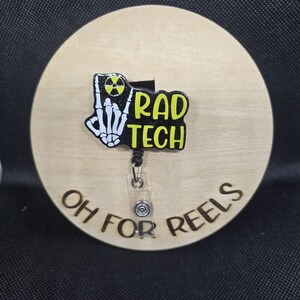 Bobine de badge acrylique Rad Tech