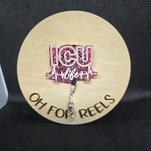ICU Acrylic Badge Reel