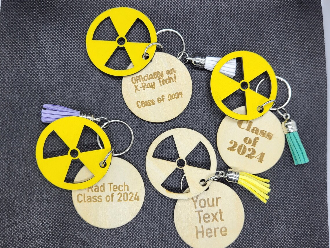 Radiography Tech Keychain - Etsy