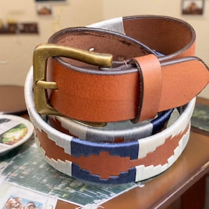 Polo Belt Argentinian Genuine Leather Belt