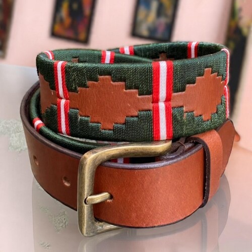 Lobster Nautical Belt / Leather Belt / Canvas Belt / Preppy  display picture 2