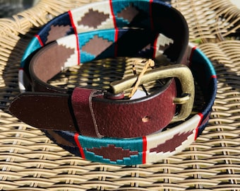 Polo Belt Argentinian Genuine Leather Belt Handmade