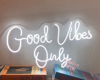 Good Vibes Only neon sign  Party Weddign Office Interior Design Neon Wall Art Neon Sign Wall Decor,Personalized gifts