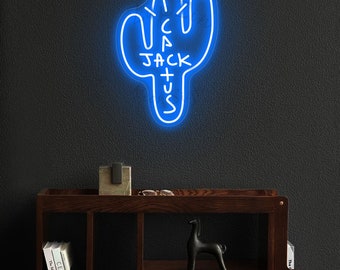 Cactus Jack CJ Neon Room Sign ネオン サイン Cactus Jack Neon Sign (100% OFFICIAL) Travis Scott Neon Room